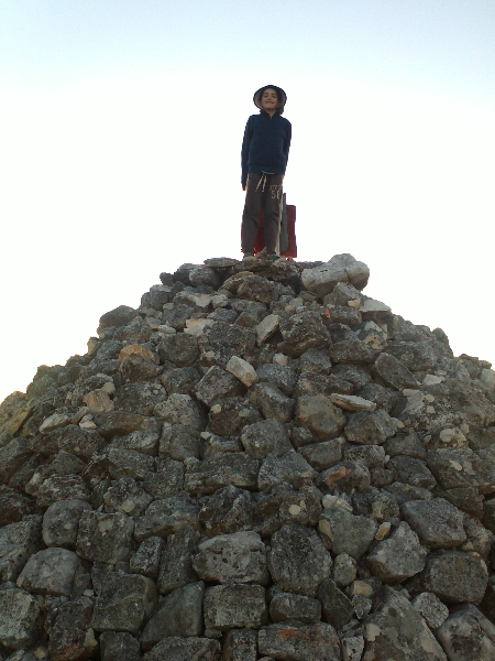 Collecting the stone